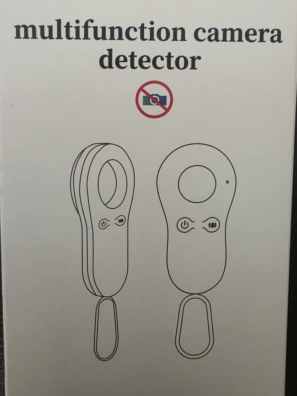 Multifunction Camera Detector - White